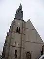 L'entrée de l'église