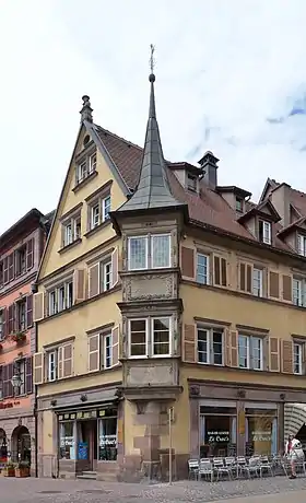 Maison Sandherr au no&nbsp;36 (1668)&nbsp;Inscrit MH (1929)