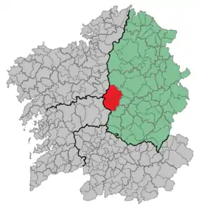 Localisation de Comarque de Ulloa