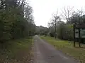 Entrée du parc de la Combe Saint-Joseph