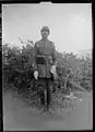 Commandant du 11e&nbsp;chasseurs au camp du Valdahon en 1926.