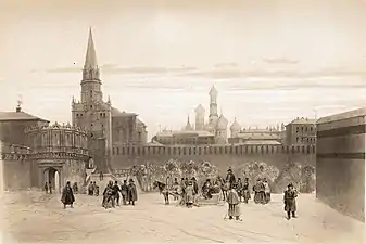 Porte de la Trinité à Moscou