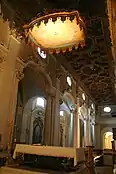 Partie de l'intérieur de la cathédrale
