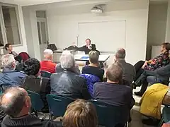 Conférencier sur le vignoble jurassien, hier et aujourd'hui, Concours mondial du savagnin 2014