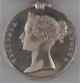 Victoria (1855–1901)(la version de 1855 mentionne « 1848 » sous le buste de la reine)