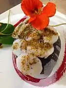 Coquille Saint-Jacques et capucines