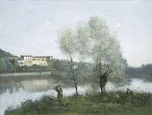 Ville-d'Avray (1865). Huile sur toile, Washington, National Gallery of Art.