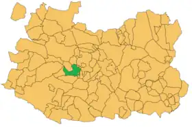 Localisation de Corral de Calatrava