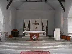 Son chœur.