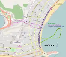 Plan des parcours