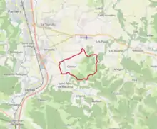 Avec les communes environnantes