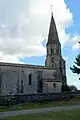 Vue nord-est de l'église Saint-Cibard (mars&nbsp;2012)