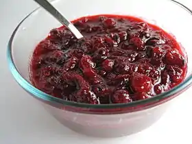 Image illustrative de l’article Sauce aux canneberges