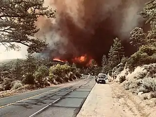 Le Cranston Fire le 27 juillet 2018.