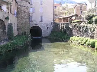 Le plan d'eau de la Fontaine.