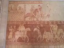 Départ des chevaliers.