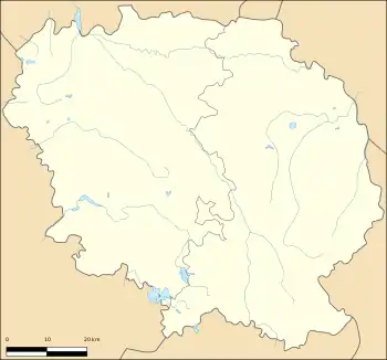(Voir situation sur carte : Creuse)