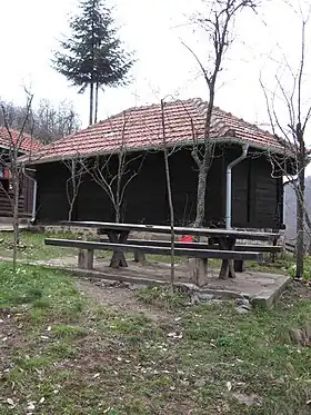 L'église-hutte Lazarica de Prolom