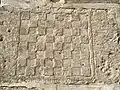 Échiquier croate sur l' église de Baška