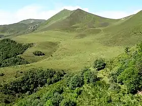 Puy de l’Angle et puy de Barbier.