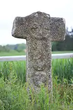 La Croix de Kerofret : vue d'ensemble.