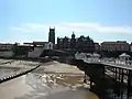 Cromer Pier et la ville en arrière-plan
