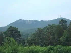 Vue de Crowder's Mountain.