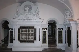 Crypte des martyrs.