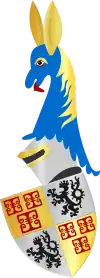 L'armorial a été écrit entre 1370 et 1414.