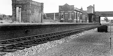Culworth, déjà abandonnée en 1963.