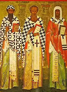 Cyrille d'Alexandrie, Athanase d'Alexandrie, Léonce de Rostov