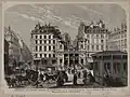 Démolition du théâtre en 1869 pour ouvrir la rue du Quatre-Septembre.