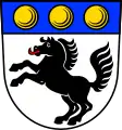 Le blason d'Allmendingen (Wurtemberg)