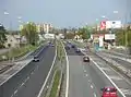 Aleja Jana Pawła II w Bydgoszczy w ciągu drogi nr 5