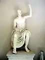Statue de Claude en Zeus, Ier&nbsp;siècle, Musée archéologique régional Antonio-Salinas.