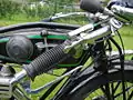 Manette de motocyclette.