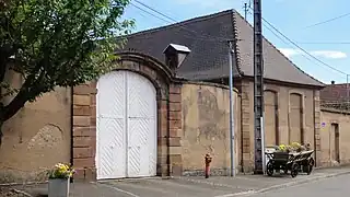 Enceinte du château Hervé.