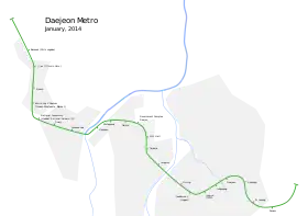 Plan de la ligne.
