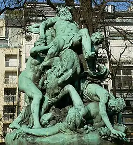 Le Triomphe de Silène (1898), Paris, jardin du Luxembourg.