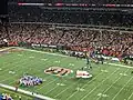 Hamlin sorti en ambulance lors du match avec les Bills contre les Bengals du 2 janvier 2023 à la suite d'un arrêt cardiaque.