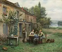 Café au jardin