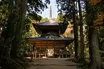Le Danjōgaran saitō, pagode de l'ouest.