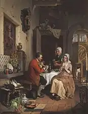 Intérieur de cuisine (1845), Collection Rademakers&nbsp;(nl).