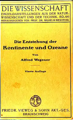 Image illustrative de l’article Die Entstehung der Kontinente und Ozeane