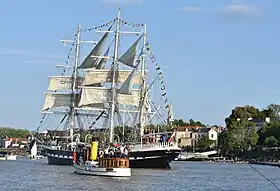 Le Belem à Débord de Loire 2019.