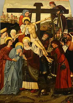 Colantonio, Deposizione, 1455-60, Musée de Capodimonte