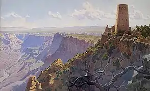 Desert View Watchtower, 1932, Museum of Northern Arizona&nbsp;(en).