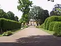 L'allée principale du parc