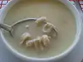 Potage turc de tripes, potage liquide.