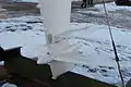 Détail  aileron et hélice avant